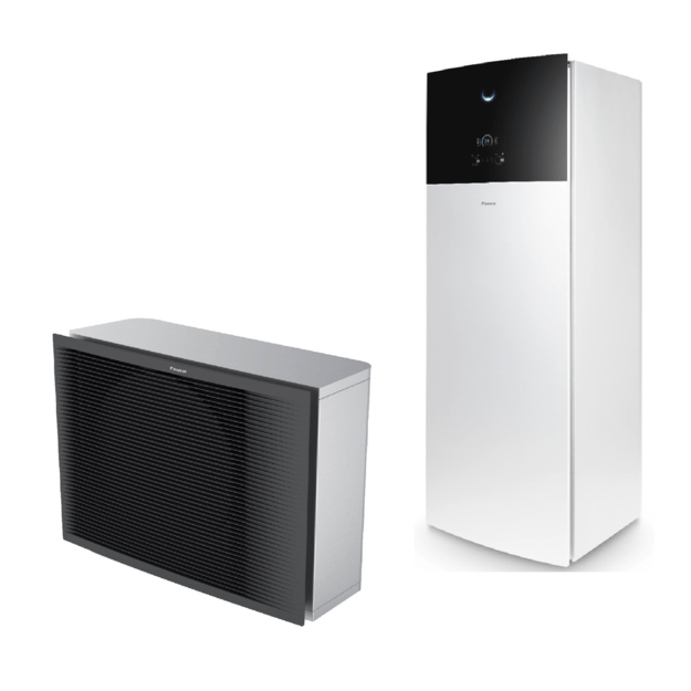 Daikin Altherma 3 R MT 9,97 kW Oras–vanduo šilumos siurblys su integruota 230 L talpa A+++ –25°C Wi-Fi