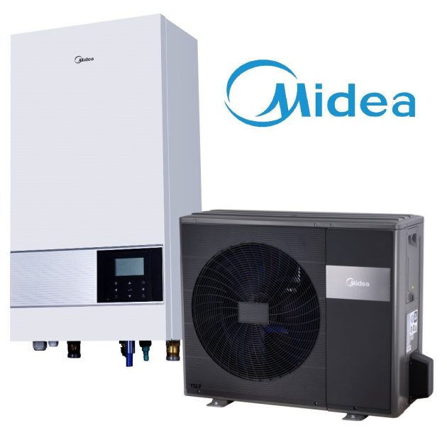 MIDEA M-Thermal Arctic 16 kW – A+++ oras–vanduo šilumos siurblys be talpos